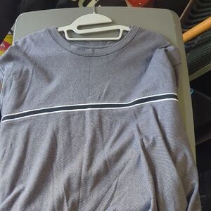 Basic Editions Men's Gray Short Sleeve Tee